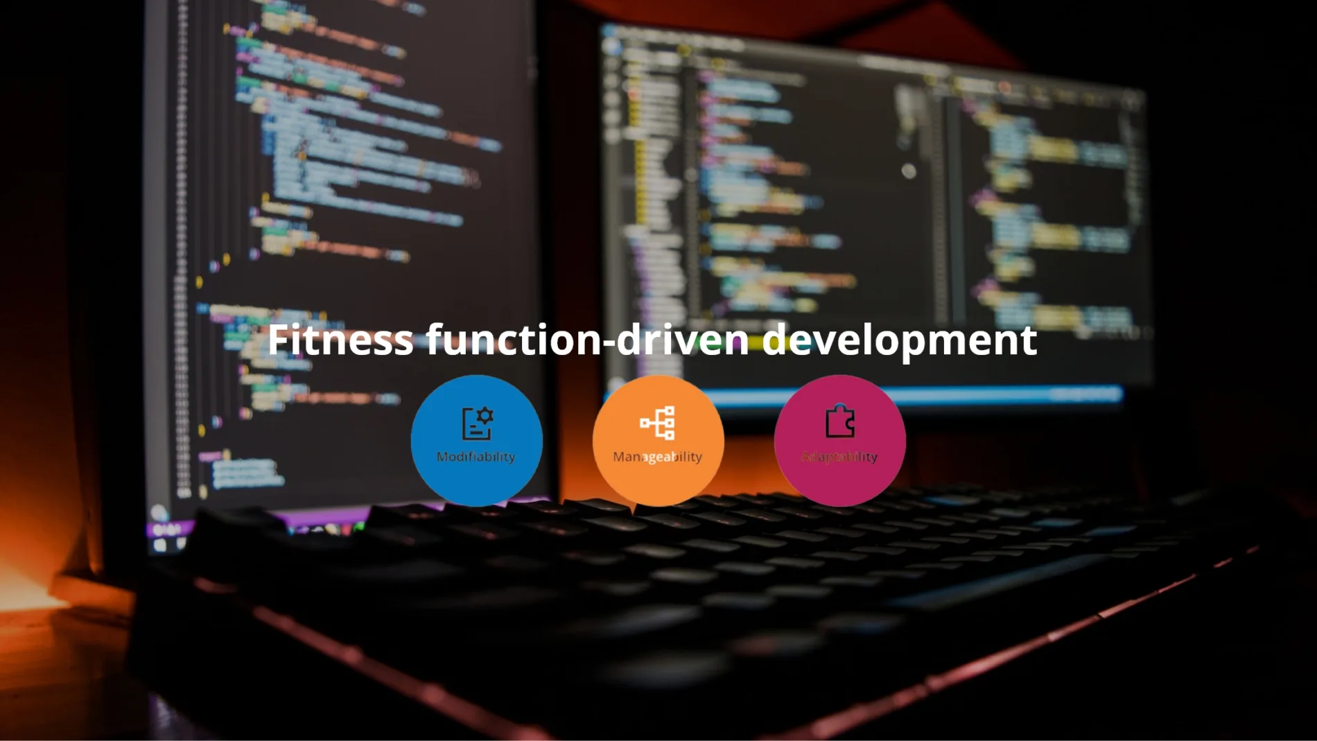 Che significa fitness function-driven development