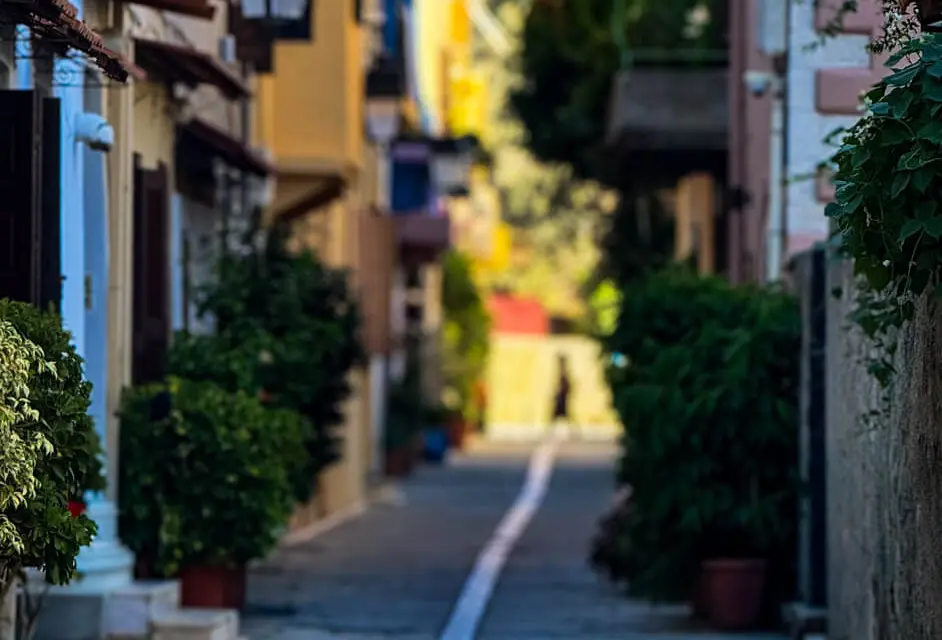 Foto di uno scorcio, scattata a Creta