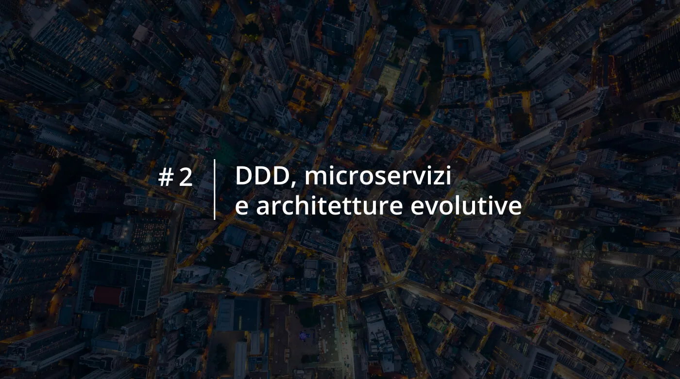 DDD microservizi architetture evolutive problem space vs solution space