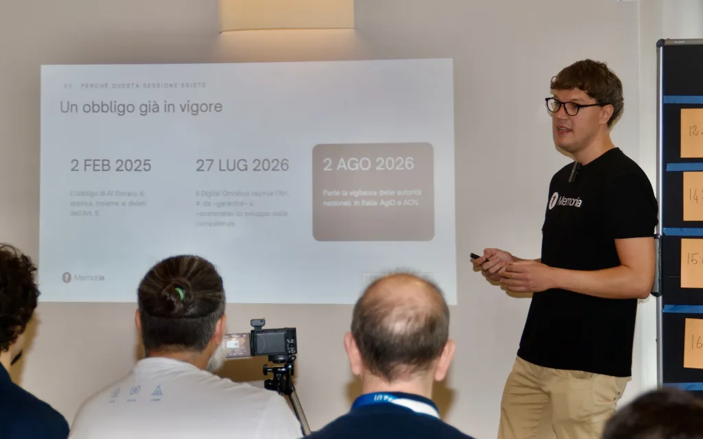Formazione IA - Caglio - 25 settembre 2026