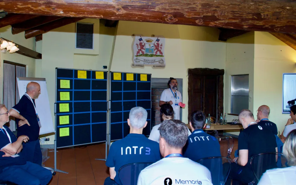 Spiegazione Unconference Intré Camp 13 giugno 2025